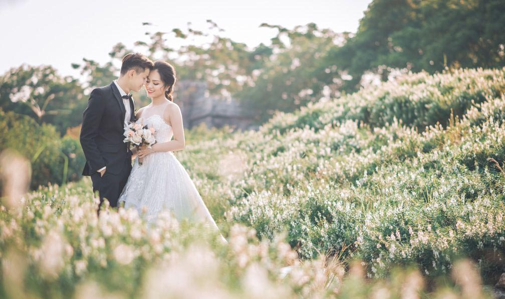 Chụp ảnh pre wedding tại Thảo Nguyên Hoa