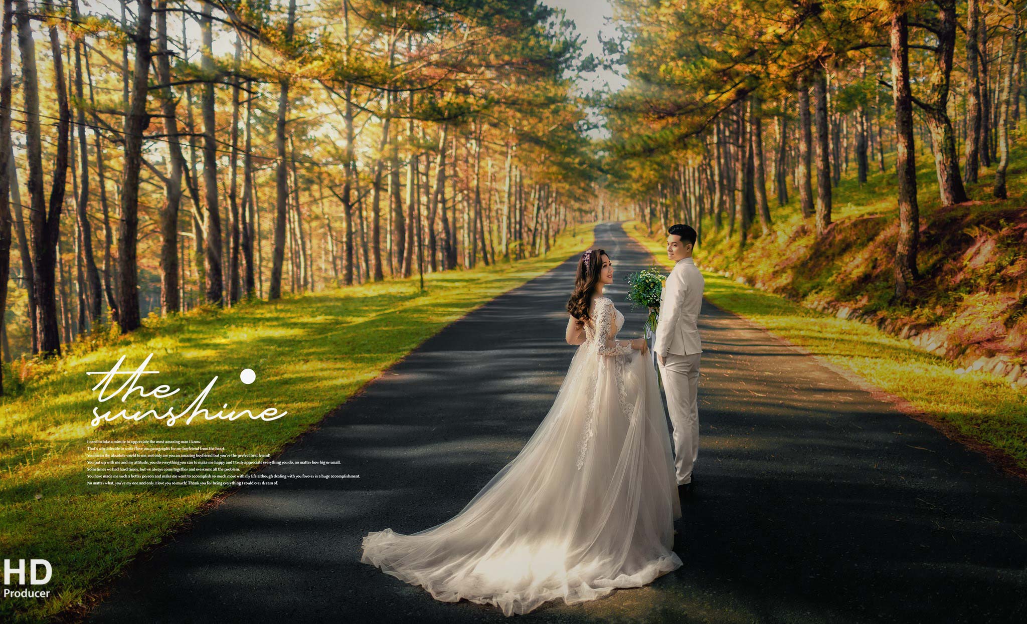 Chụp ảnh pre wedding tại Banahill